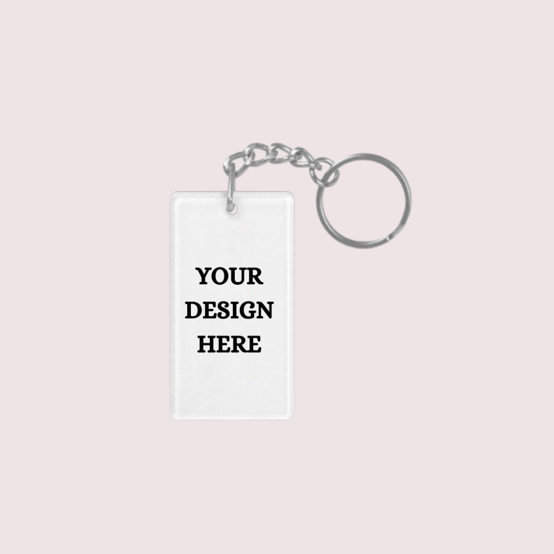 Custom Acrylic Keychain - Personalized Accessory for Your Keys