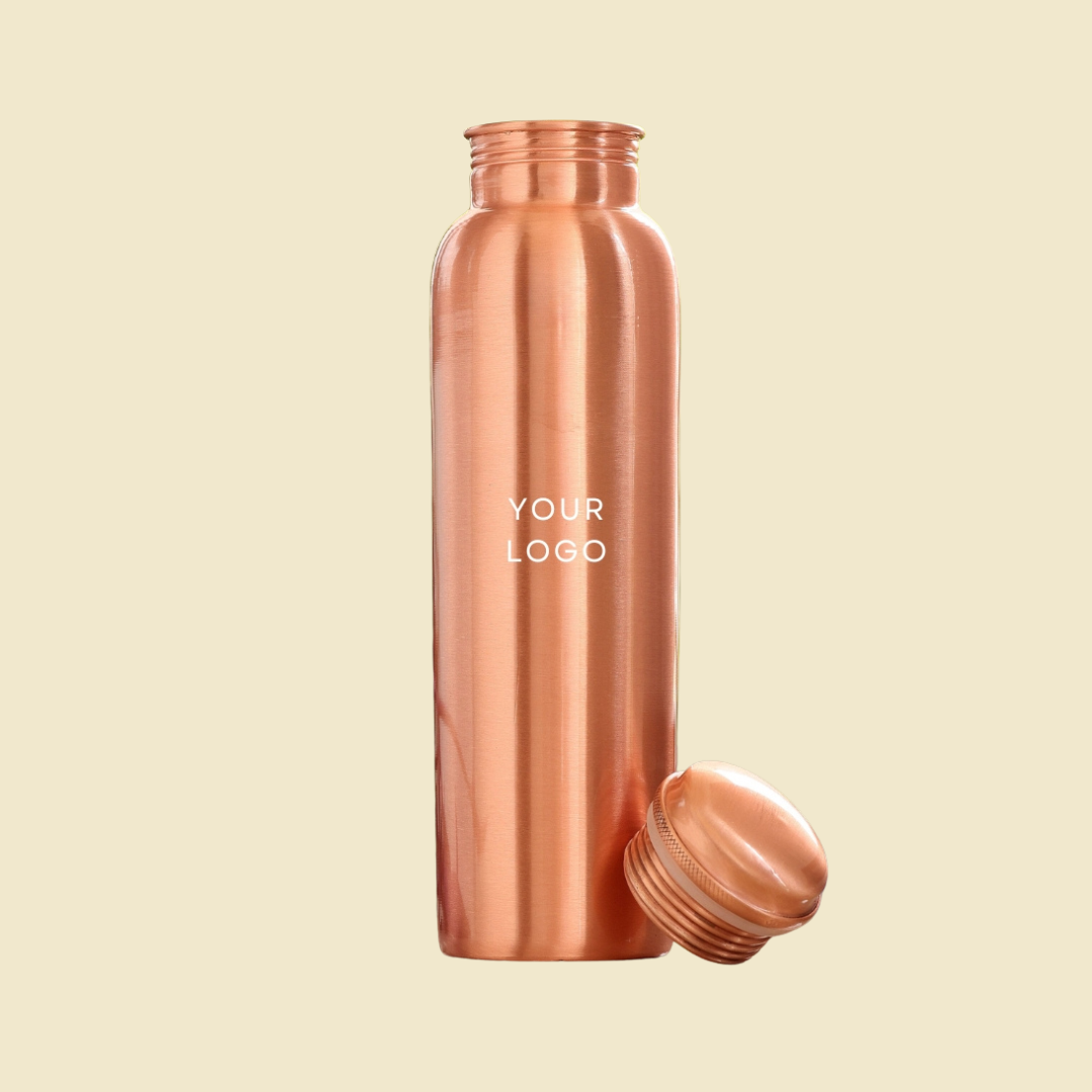 Customized Copper Bottle | Personalized Water Bottles - Your Name or Message